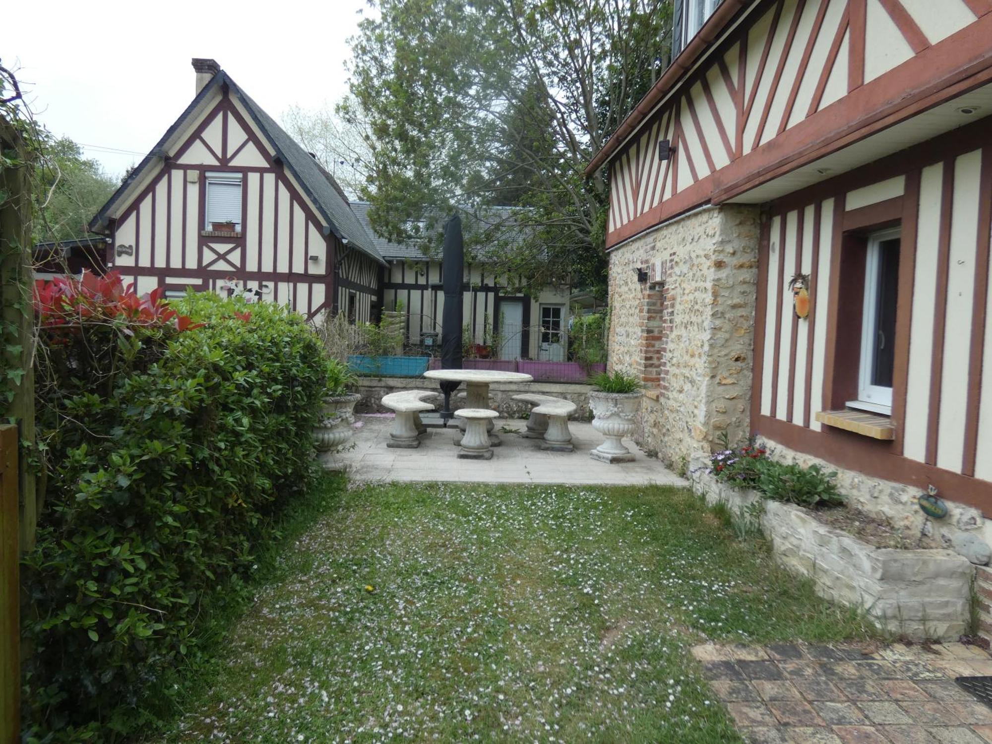 Les Ronces Villa Conteville  Exteriör bild